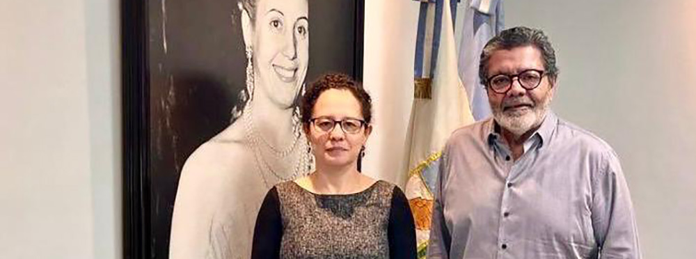  Directora de la OIT en Argentina, Sara Luna Camacho.