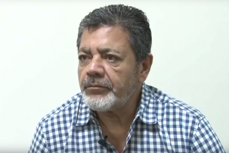 Foto de la entrevista a Gerardo Martinez