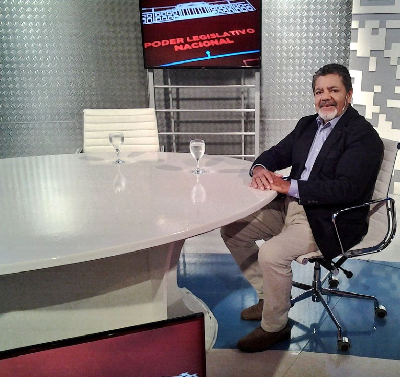 Foto de la entrevista a Gerardo Martinez