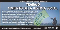 1 de Mayo - D&iacute;a Internacional del Trabajo 2020