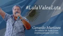 Campa&ntilde;a sindical internacional de apoyo a Lula 