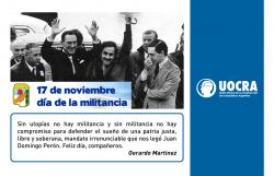 D&iacute;a de la militancia