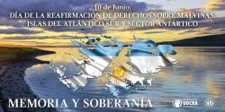 D&iacute;a de la reafirmaci&oacute;n de derechos sobre Malvinas, islas del Atl&aacute;ntico Sur y sector ant&aacute;rtico.