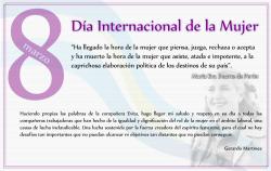 D&iacute;a Internacional de la Mujer