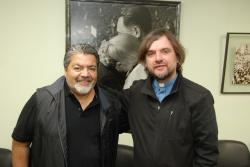 El Padre Pepe visit&oacute; la UOCRA y se reuni&oacute; con Gerardo Mart&iacute;nez