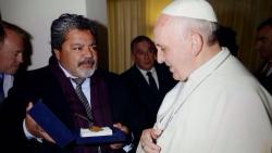 ENCUENTRO DE GERARDO MART&Iacute;NEZ CON NUESTRO PAPA FRANCISCO