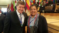 Gerardo Martinez, Delegado Titular de la Delegaci&oacute;n de Trabajadores de Argentina en la Apertura de la 105° Conferencia de la OIT