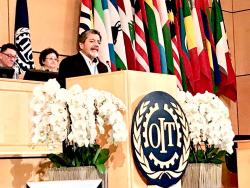 GERARDO MART&Iacute;NEZ AL FRENTE DE LA DELEGACI&Oacute;N ARGENTINA  LIDER&Oacute; UNA NUTRIDA Y VARIADA AGENDA TEM&Aacute;TICA SOBRE LOS TEMAS CLAVE DEL MUNDO DEL TRABAJO