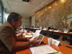 Gerardo Martinez Chair L 20 en reuni&oacute;n con organismos financieros internacionales y CSI en Washington