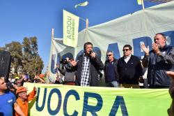 Gerardo Martinez led a mega meeting in the Works of Villa Ol&iacute;mpica for the Buenos Aires 2018 Youth Olympic Games