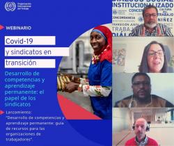 Gerardo Mart&iacute;nez particip&oacute; del Webinar Desarrollo de competencias y aprendizaje permanente: el papel de los sindicatos”