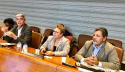 Gerardo Martinez y los integrantes del Consejo de Administraci&oacute;n con la CSA 