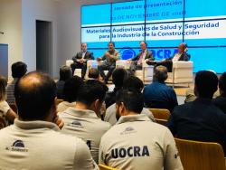 Jornada de presentaci&oacute;n materiales audiovisuales de Salud y Seguridad para la Industria de la Construcci&oacute;n en el ECU