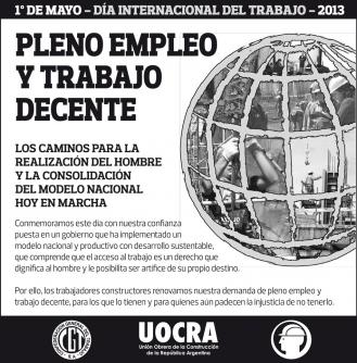 PLENO EMPLEO Y TRABAJO DECENTE