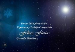 Por un 2014 pleno de F&eacute;, Esperanza y Trabajo Compartido