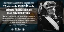 4 DE JUNIO DE 1946 ASUNCI&Oacute;N PRIMER GOBIERNO DE PER&Oacute;N
