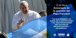Aniversario de la asunci&oacute;n del Papa Francisco