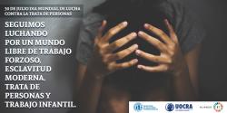  D&iacute;a Mundial De Lucha Contra La Trata De Personas