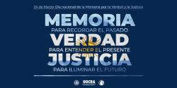 D&iacute;a nacional de la Memoria por la Verdad y la Justicia
