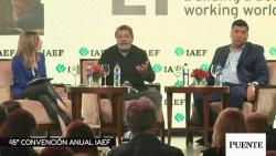 Gerardo Mart&iacute;nez en la Convenci&oacute;n Anual del IAEF
