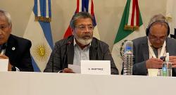 GERARDO MARTINEZ PARTICIP&Oacute; DEL FORO DE LA SOCIEDAD CIVIL DEL EUROLAT