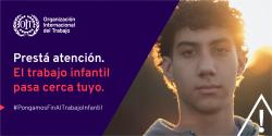 Prest&aacute; atenci&oacute;n. El trabajo infantil pasa cerca tuyo