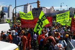 La UOCRA moviliz&oacute; a la Jefatura de Gobierno en reclamo de Seguridad y Control para las obras en construcci&oacute;n