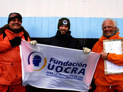 LA UOCRA PRESENTE EN LA ANT&Aacute;RTIDA