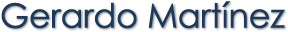 Logo Gerardo Martinez